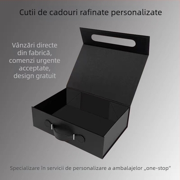 Cutie cadou personalizată cu capac rabatabil și sertar, cutie de ambalare cadouri, un lot mic