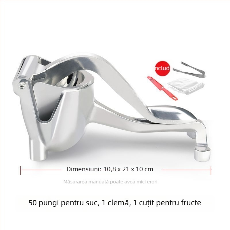 Storțător manual îmbunătățit pentru trestie de zahăr, lămâie, rod și portocale, pentru ceai cu lapte de fructe și uz casnic