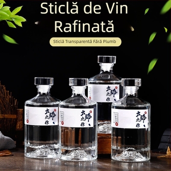 Sticlă de vin goală, 0.5 kg, stil de nuntă