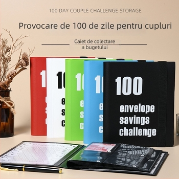 Jurnal pentru provocarea celor 100 de plicuri de economii