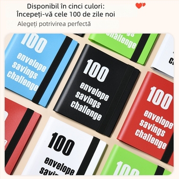 Jurnal pentru provocarea celor 100 de plicuri de economii