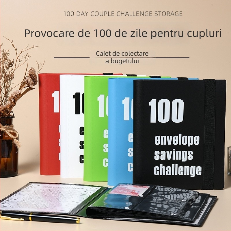 Jurnal pentru provocarea celor 100 de plicuri de economii