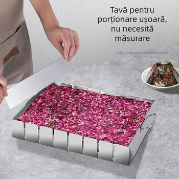 Set de instrumente și forme pentru prepararea jeleului din gelatină de măgar, kit manual complet cu oală, placă de răcire și de modelare