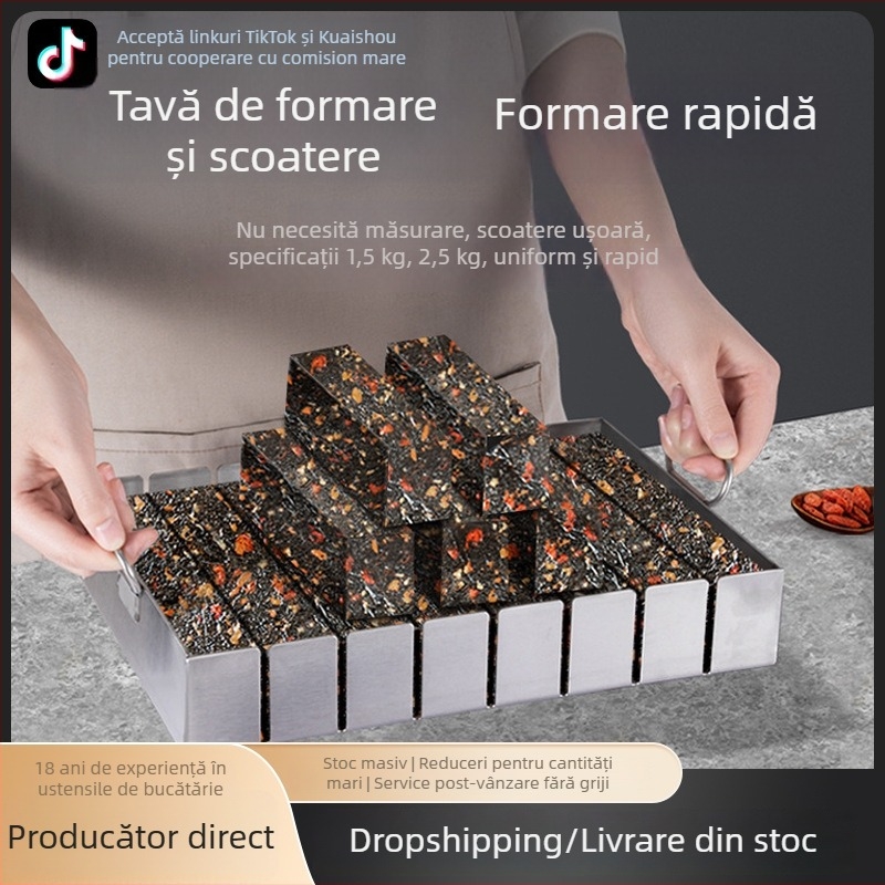 Set de instrumente și forme pentru prepararea jeleului din gelatină de măgar, kit manual complet cu oală, placă de răcire și de modelare