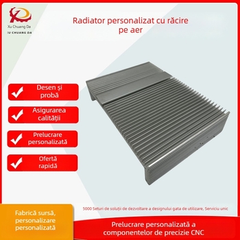 Radiatoare din aluminiu prelucrate CNC și plăci conductoare termice, personalizate