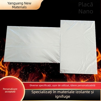 Placă izolatoare microporoasă nano pentru cuptoare, cu înaltă rezistență la foc, reducere a zgomotului și conductivitate termică scăzută