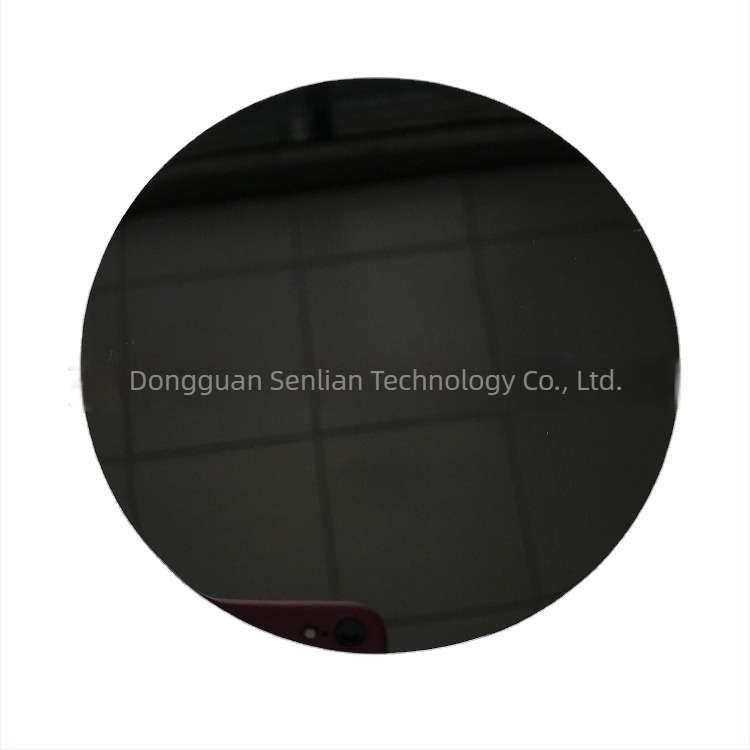 Wafer de substrat din fosfidă de indiu pentru comunicații prin fibră optică și microelectronică.
