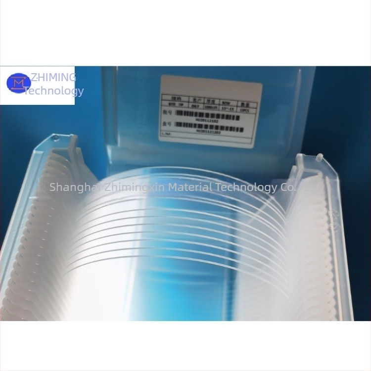 Substrat de wafer din Al2O3 de 6 inci, cu prelucrare în caneluri și fereastră de safir cu precizie înaltă DSP