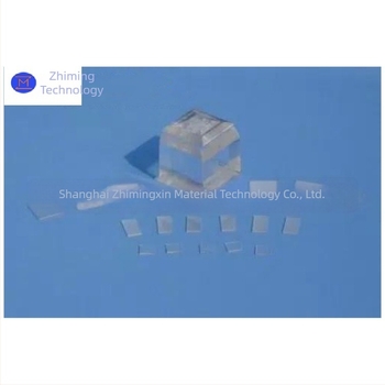 Zirconia YSZ placă monocrystal ZrO2, substrat pentru conectori dentari cu fibre, rezistentă la uzură