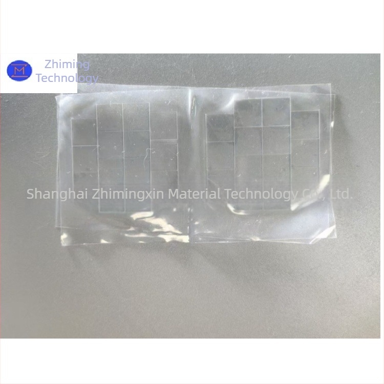 Wafer de safir 5×5, placă din sticlă-cristal, monocrystal Al2O3, duritate înaltă 9.0, rezistență la uzură