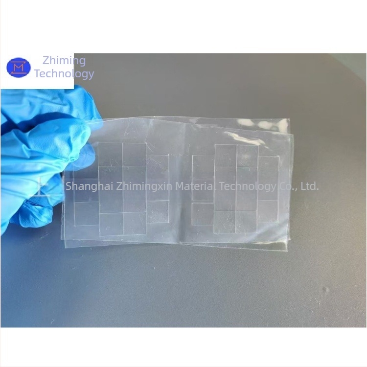 Wafer de safir 5×5, placă din sticlă-cristal, monocrystal Al2O3, duritate înaltă 9.0, rezistență la uzură