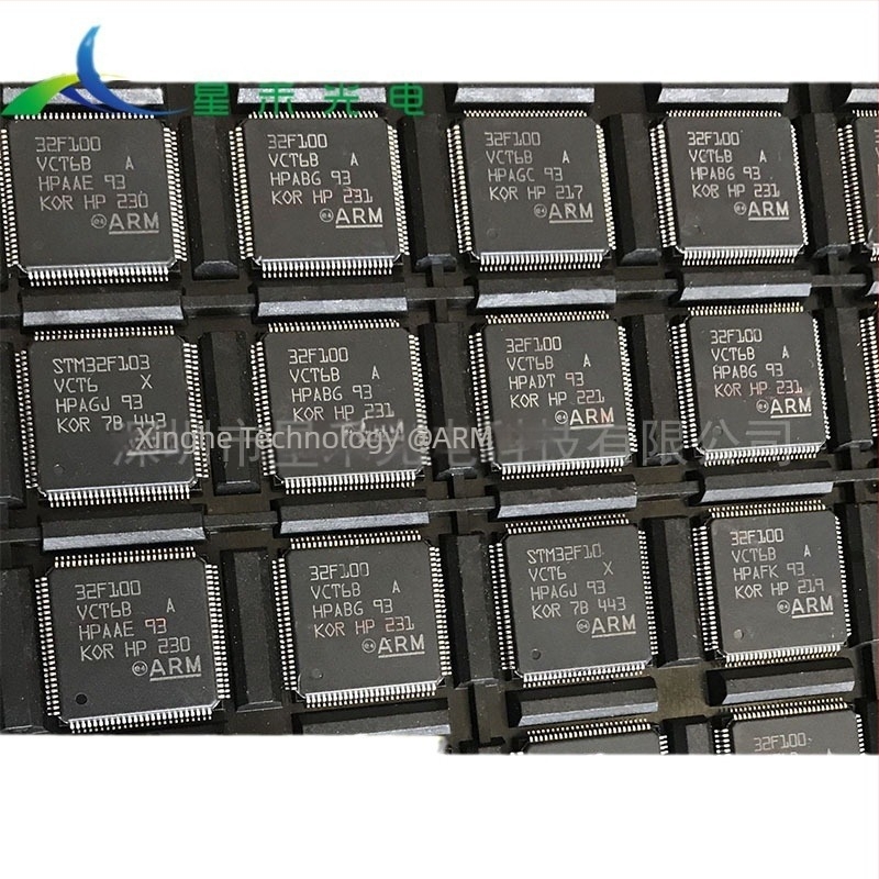 STM32F100VCT6 microcontroler 32 biți original nou pe un singur cip 10Y0VCT6B