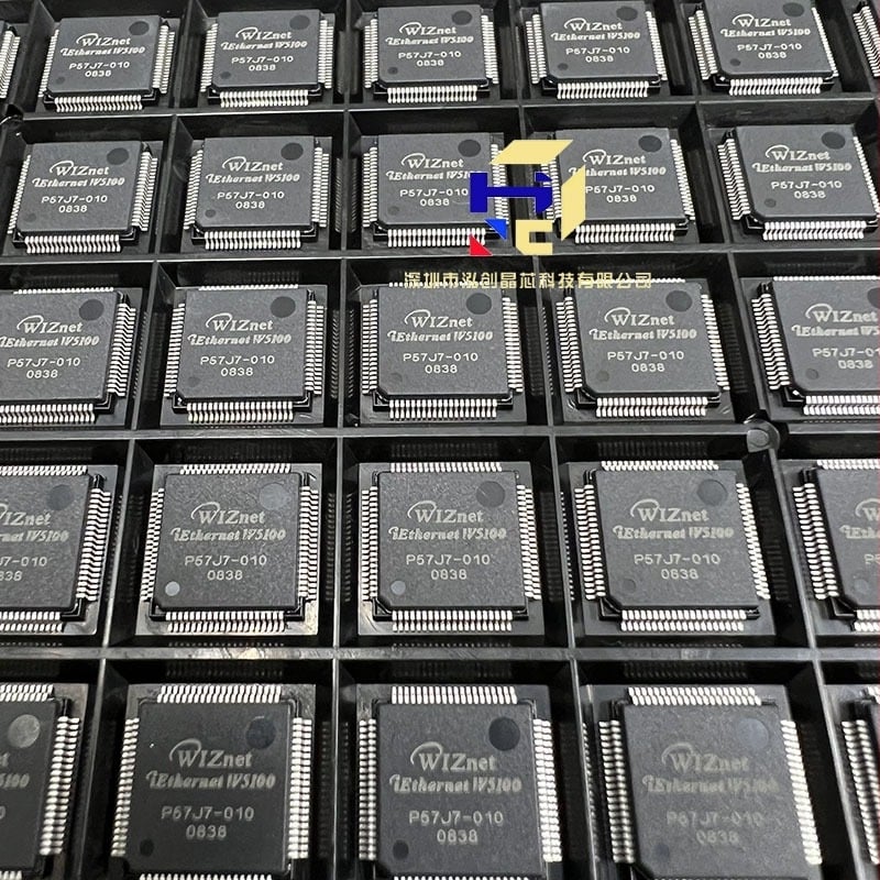 W5100 cip hardware încorporat TCP/IP Ethernet, pachet SMD LQFP-80
