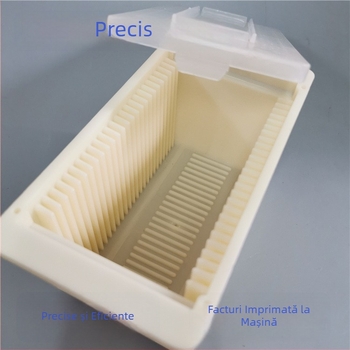 Cutie pătrată pentru wafer de 4 inch, sticlă/cuart, pachet de 25 bucăți
