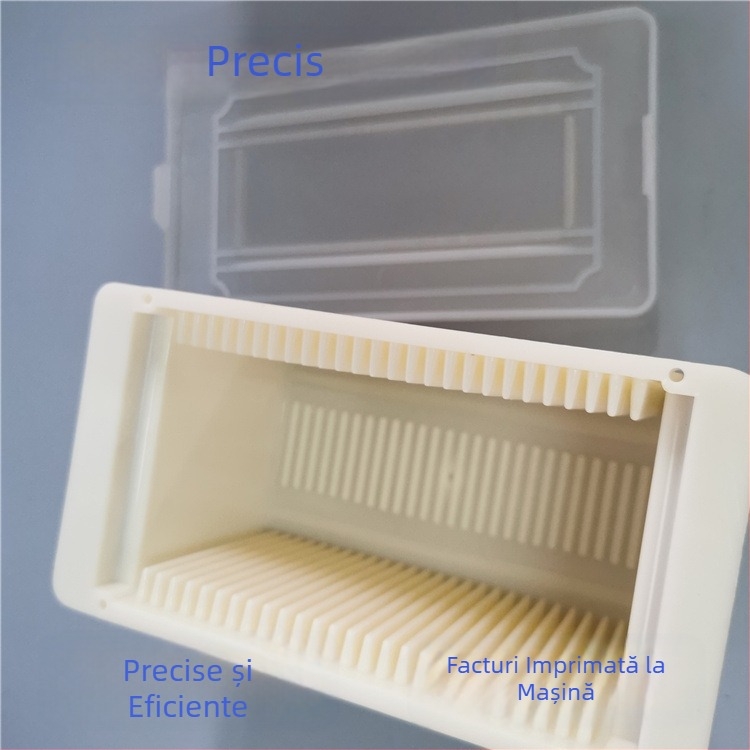 Cutie pătrată pentru wafer de 4 inch, sticlă/cuart, pachet de 25 bucăți