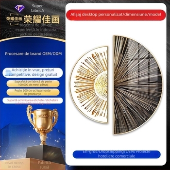 Picturi decorative murale din porțelan cristal – set multi-piese pentru sufragerie, hol și dining