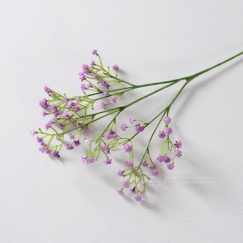 Flori artificiale Gypsophila, buchete de mireasă, accesorii de nuntă, flori decorative, decor pentru casă