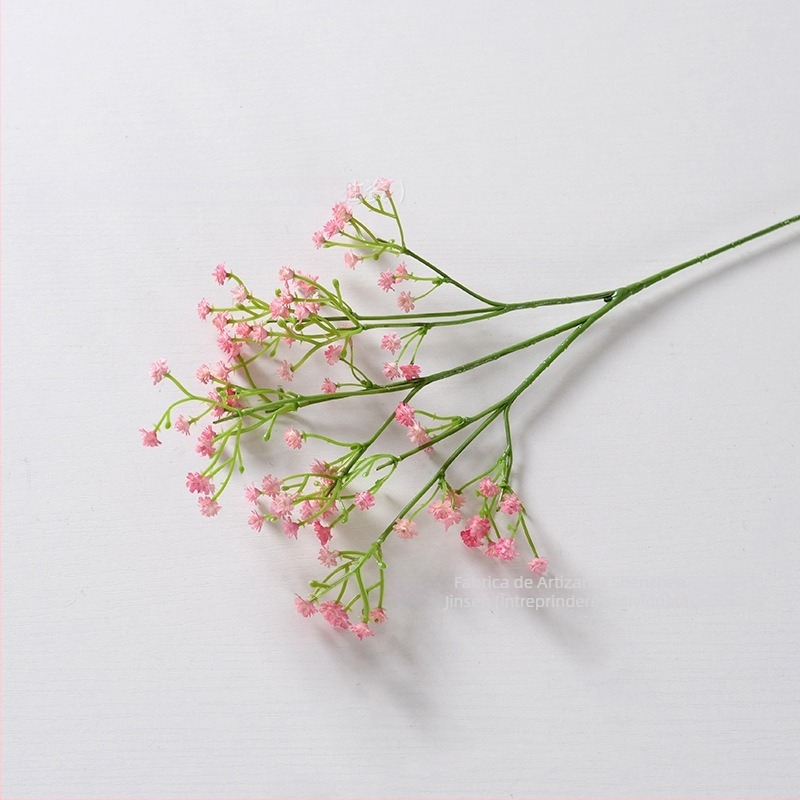Flori artificiale Gypsophila, buchete de mireasă, accesorii de nuntă, flori decorative, decor pentru casă