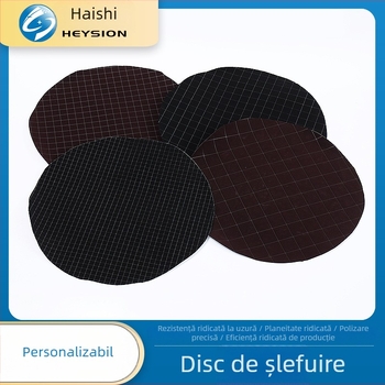 Pânză de lustruire din fibră de rășină cu velur, pernă de subțiere pentru wafere din siliciu-carbide, lustruire a oglinzilor din sticlă optică – lustruire grosieră