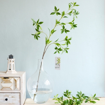 Plantă artificială în stil japonez pentru decor interior, aranjament suspendat de plante verzi pentru sufragerie, aspect premium