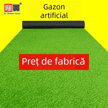 Gazon sintetic pentru terenuri de fotbal și grădinițe, gazon artificial exterior, gard decorativ verde