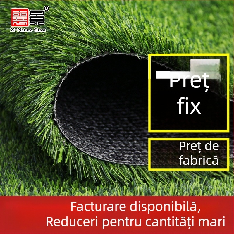 Gazon sintetic pentru terenuri de fotbal și grădinițe, gazon artificial exterior, gard decorativ verde