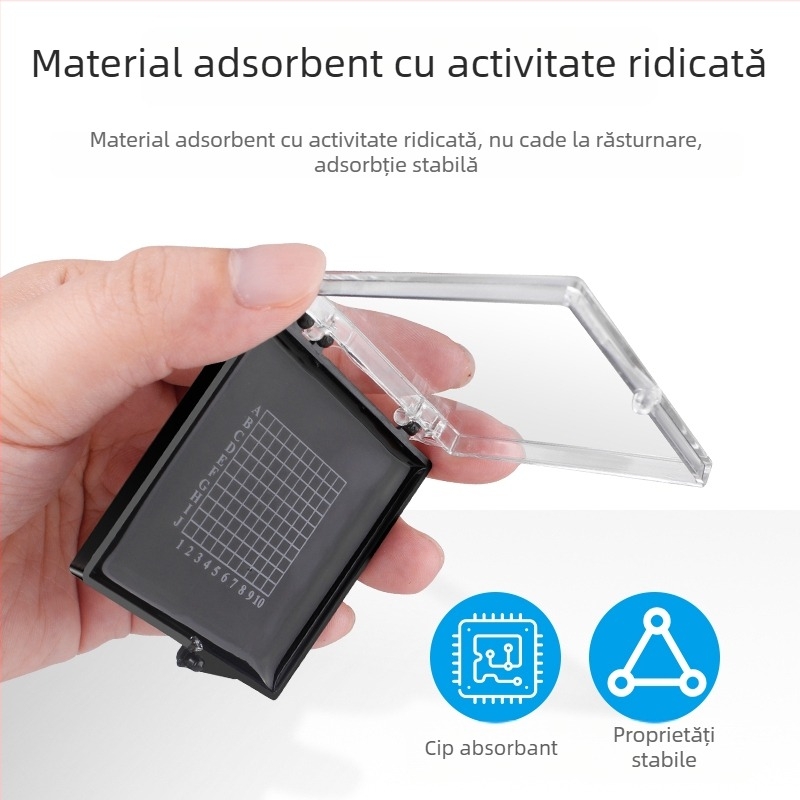 Cutie de depozitare pentru componente de cipuri și mostre wafer, protecție împotriva prafului și antistatice pentru transport.