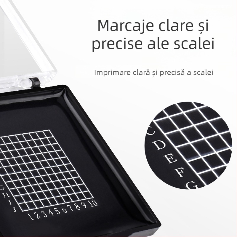 Cutie de depozitare pentru componente de cipuri și mostre wafer, protecție împotriva prafului și antistatice pentru transport.