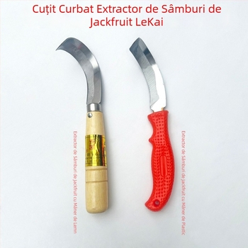 Cuțit curbat pentru extragerea miezului de jackfruit