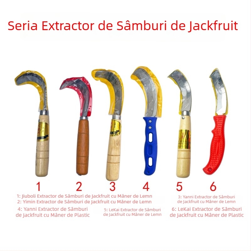 Cuțit curbat pentru extragerea miezului de jackfruit