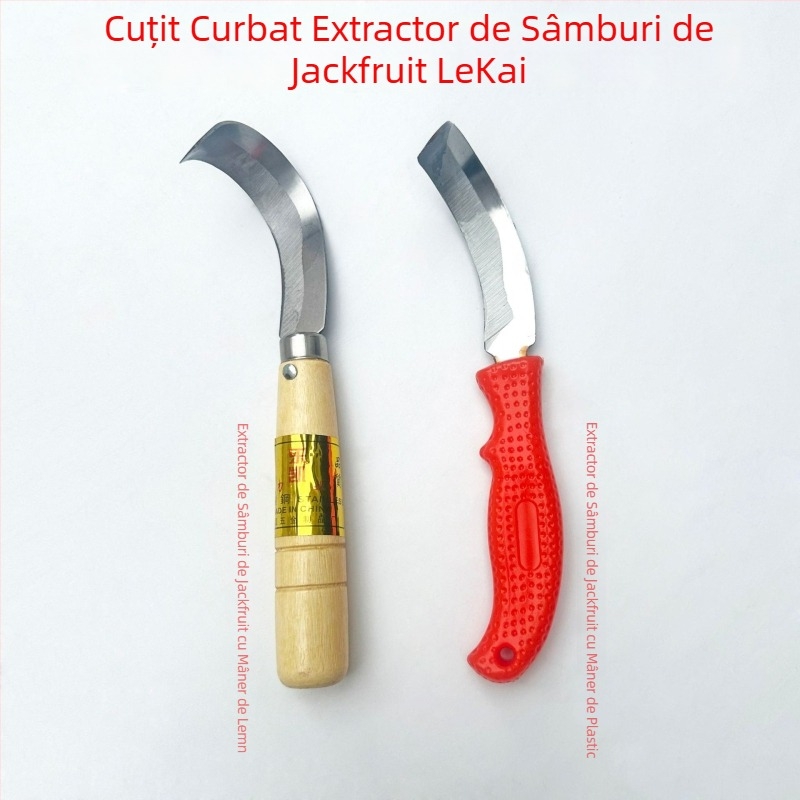 Cuțit curbat pentru extragerea miezului de jackfruit