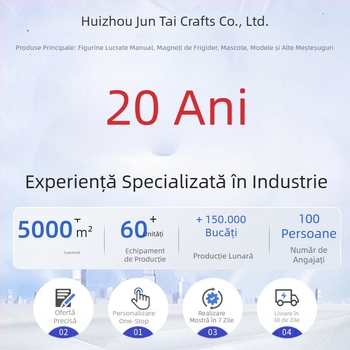 Figurină din rășină și PVC, emailată — personaj de desene animate, ornament personalizat