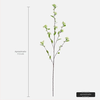 Crenguțe artificiale de Salcie de Zăpadă pentru decor interior și fotografie, înălțime 100–200 cm, flori de mătase