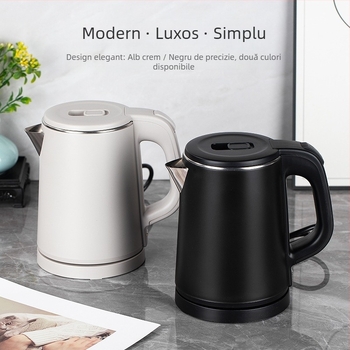 Fierbător electric din oțel inoxidabil 304, 0,8 L, pentru camere de hotel