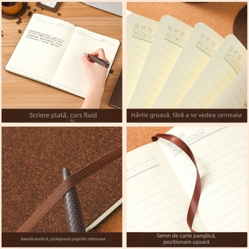 Cutie cadou cu notebook și logo personalizat pentru deschiderea companiei, materiale ecologice, reciclabile