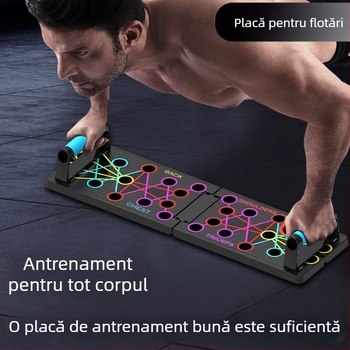 Placă de flotări portabilă pentru uz casnic, antrenament pentru piept și abdomen