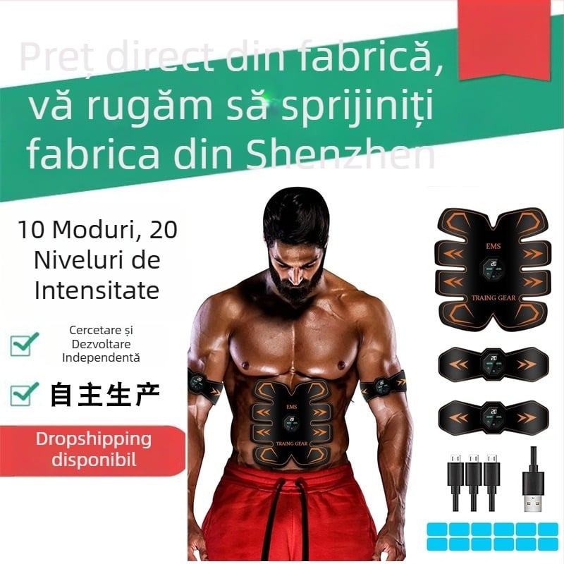 Dispozitiv inteligent pentru antrenamentul mușchilor abdominali