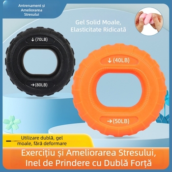 Inel de prindere din silicon pentru antrenament de forță a mâinilor și reabilitare