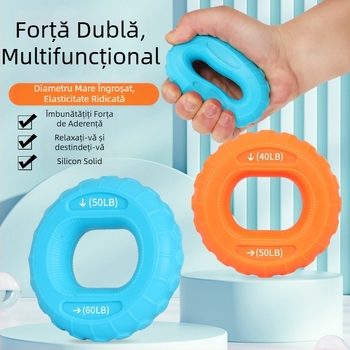 Inel de prindere din silicon pentru antrenament de forță a mâinilor și reabilitare