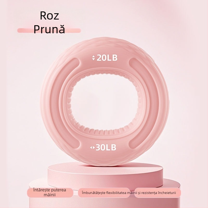 Inel de prindere din silicon cu dublă rezistență, pentru antrenamentul brațului și mâinii, forță și flexibilitate a degetelor