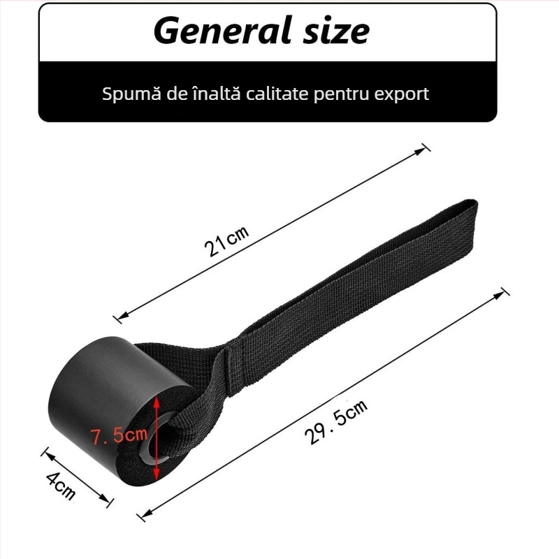 Ancoră de ușă pentru benzi de rezistență – funie din nailon, atașament pentru yoga, accesoriu pentru echipament de fitness