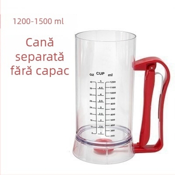 Mixer electric multifuncțional pentru aluat, cu tel pentru ouă, dozator de aluat și separator de aluat
