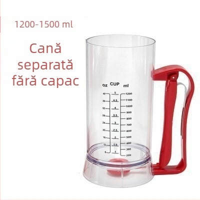 Mixer electric multifuncțional pentru aluat, cu tel pentru ouă, dozator de aluat și separator de aluat