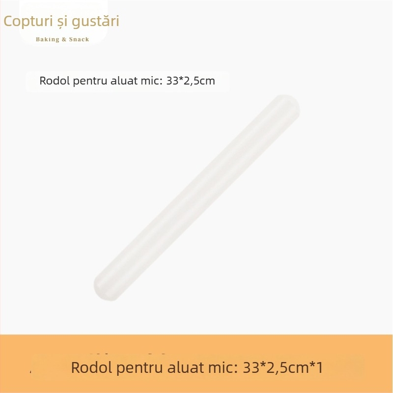 Rulou din plastic PP, set de trei piese, antiaderent, alimentare, covorașe pentru întinderea aluatului pentru foi de gyoză