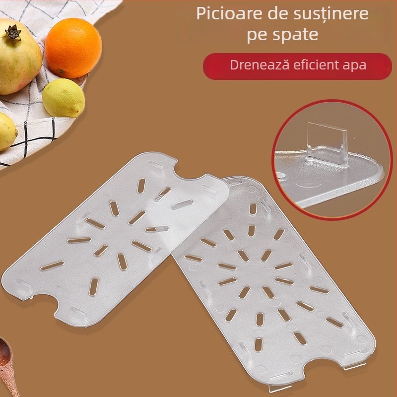 GN bazin de scurgere cu placă izolatoare pentru fructe și legume