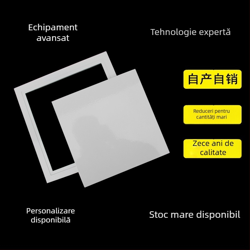 Port de inspecție din aliaj de aluminiu cu ieșire de aer lamelată