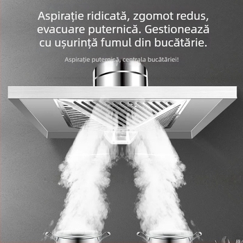 Set de ventilație din oțel inox pentru uz casnic, potrivit pentru sobe tradiționale, evacuare fum cu înaltă eficiență