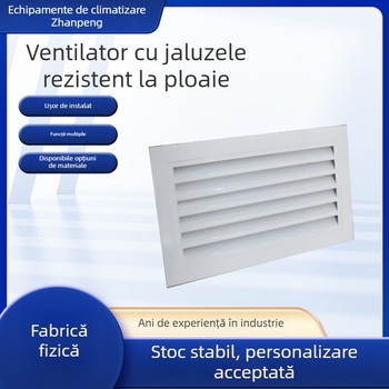 Lameli din aluminiu pentru ventilație în sistemele de climatizare – lameli simple și duble