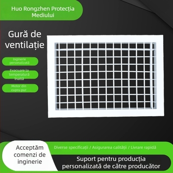Jaluzea exterioară din aliaj de aluminiu pentru ventilația centralei de climatizare – intrare și ieșire a aerului