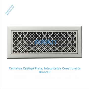 Ventil decorativ ABS cu panou floral, ventilație cu un singur strat pentru interior și decor hotelier